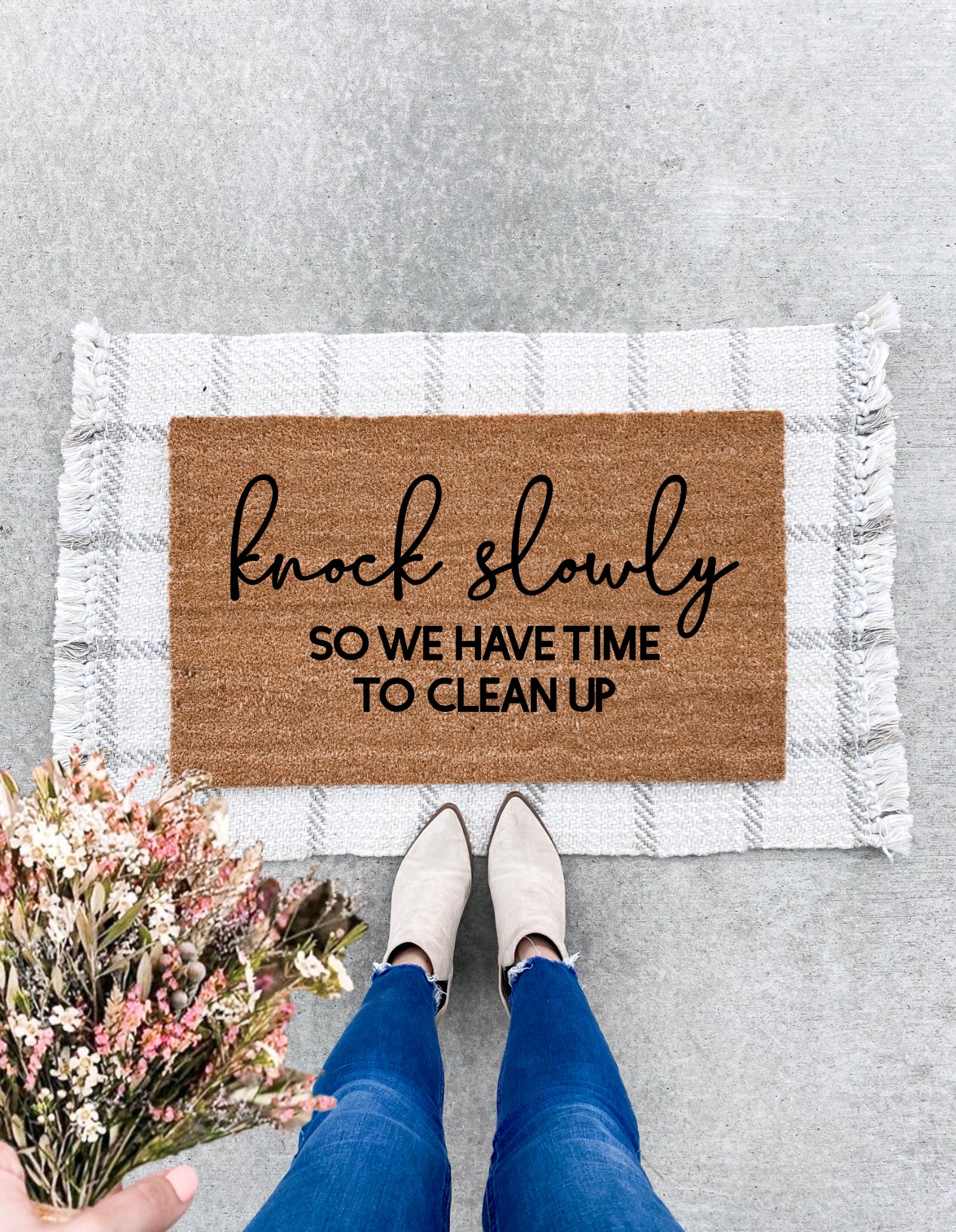 Knock Slowly So We Have Time To Clean Up