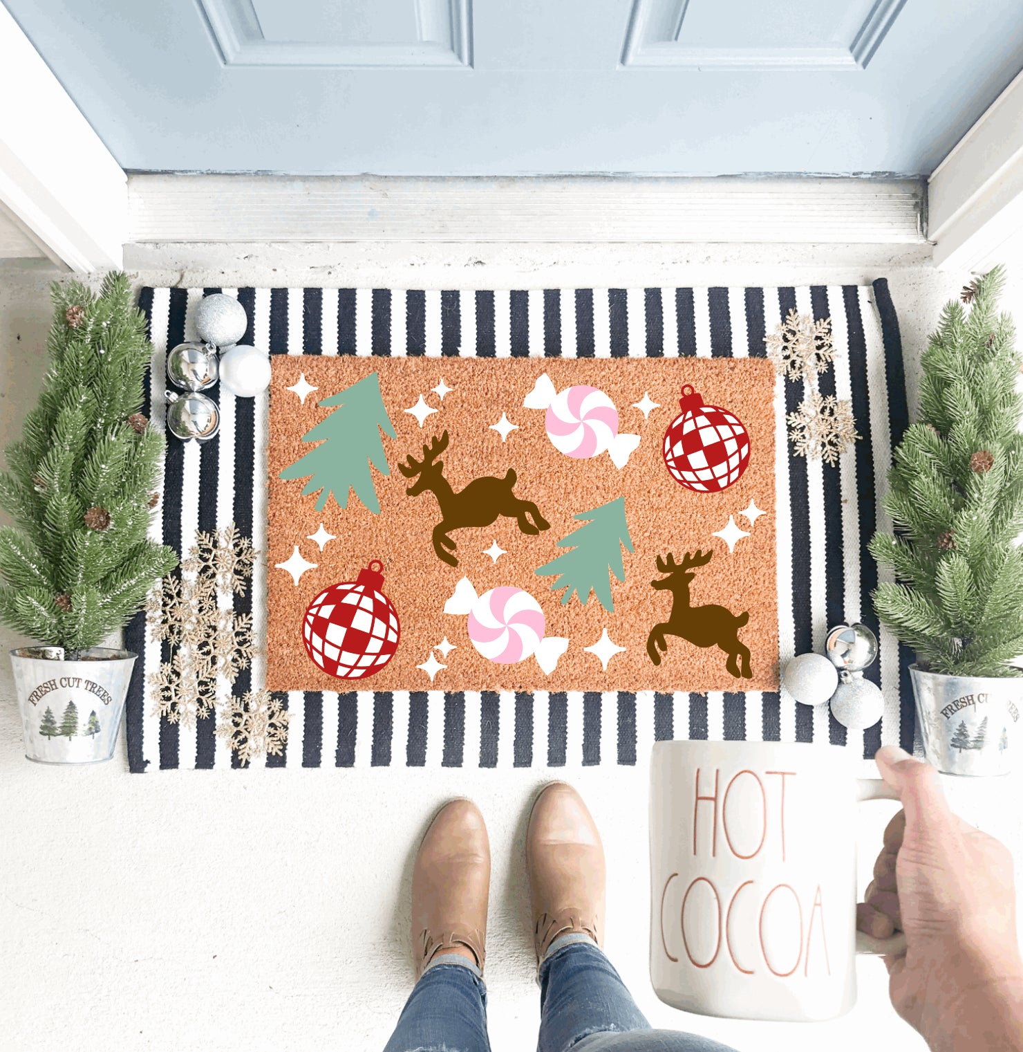 Retro Christmas Pattern