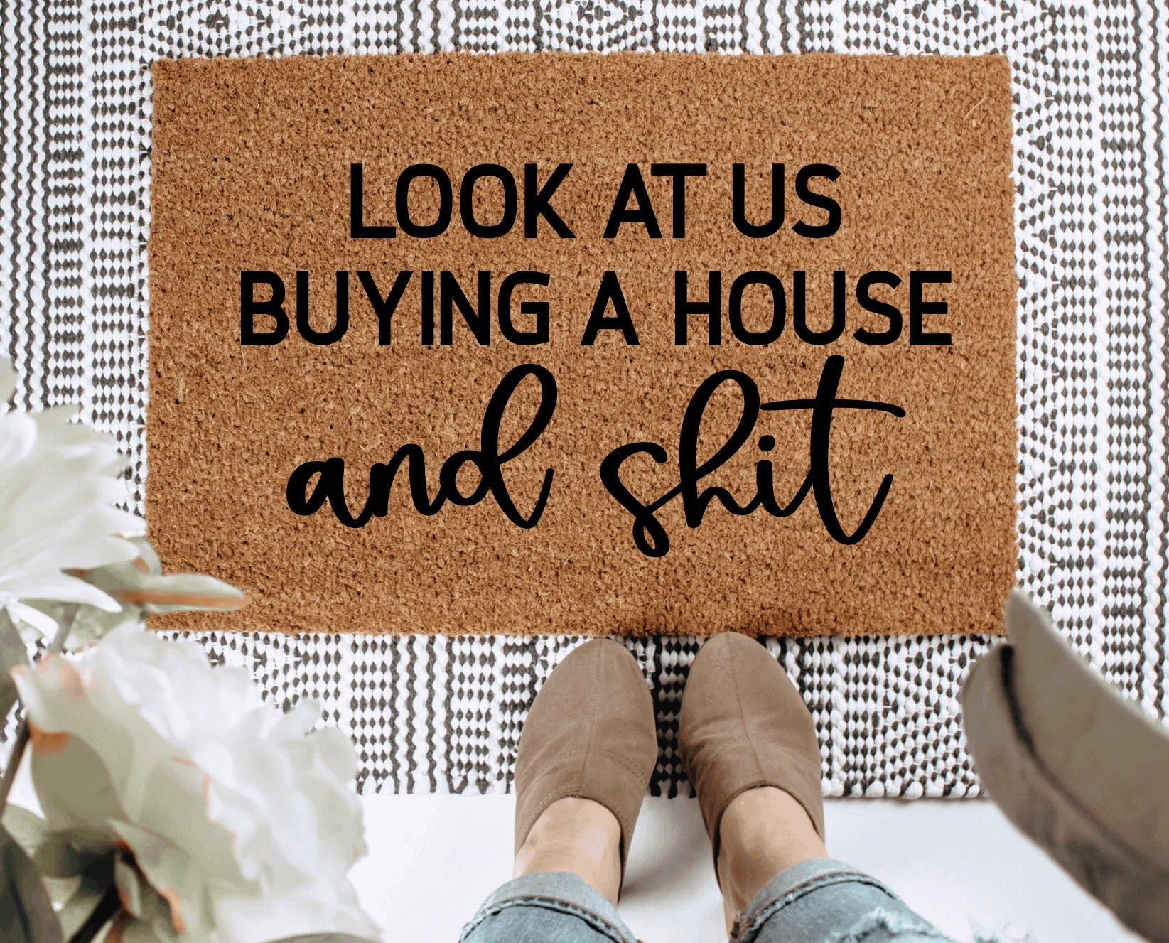 Look At Us Buying A House