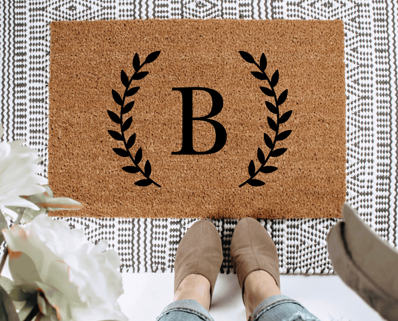 Farmhouse Style Monogram