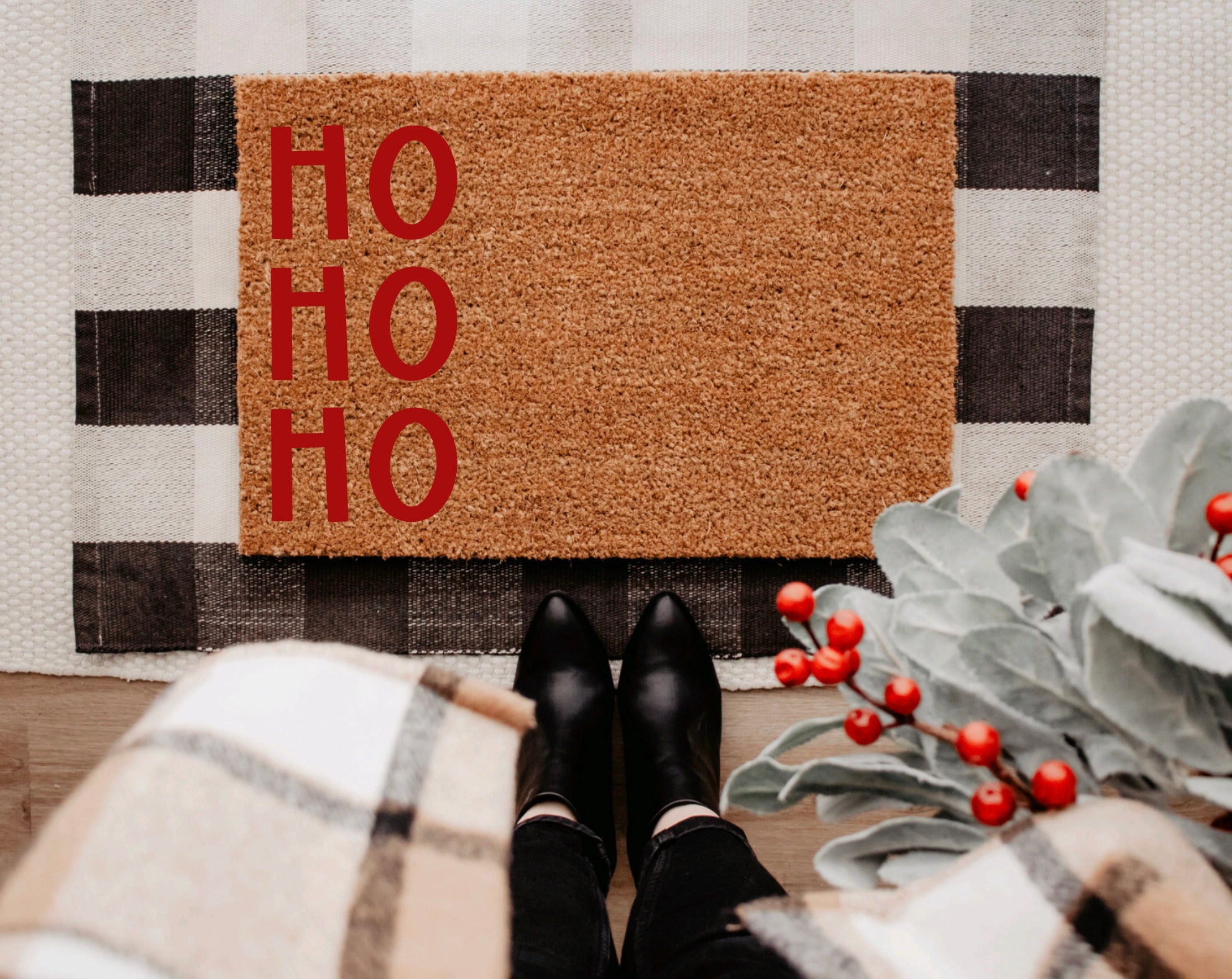HO HO HO - Red