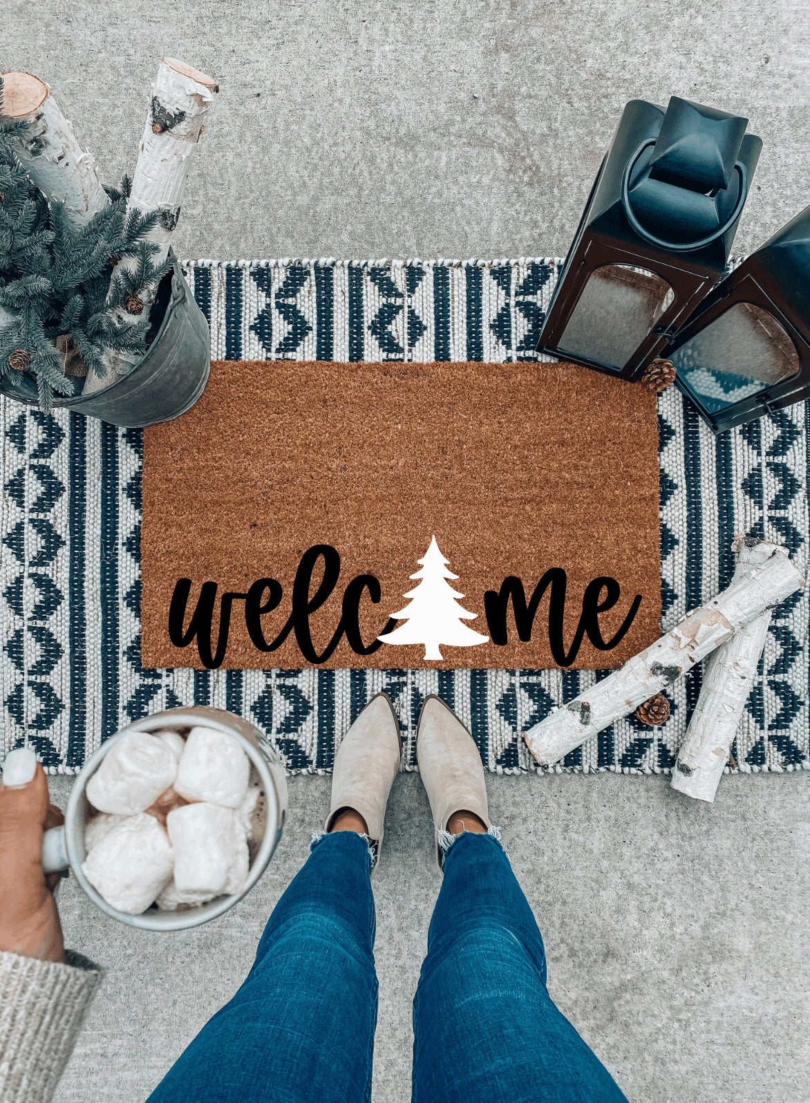 Welcome (White)