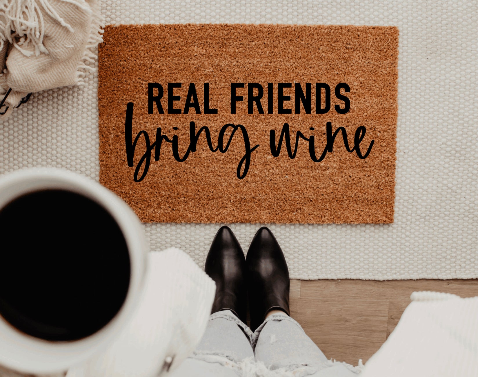 Real Friends Bring Wine