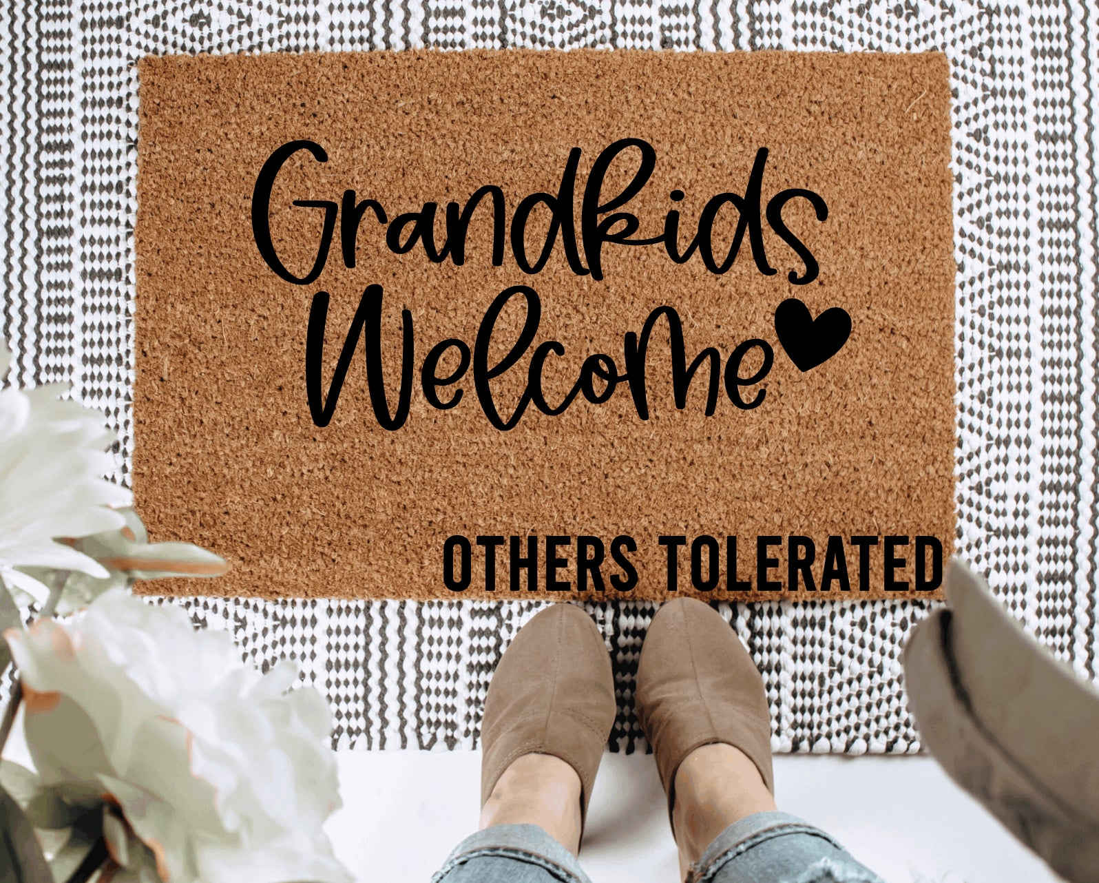Grandkids Welcome Others Tolerated