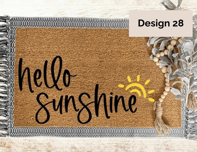 Doormat Painting Class | November 8 | PRIVATE EVENT