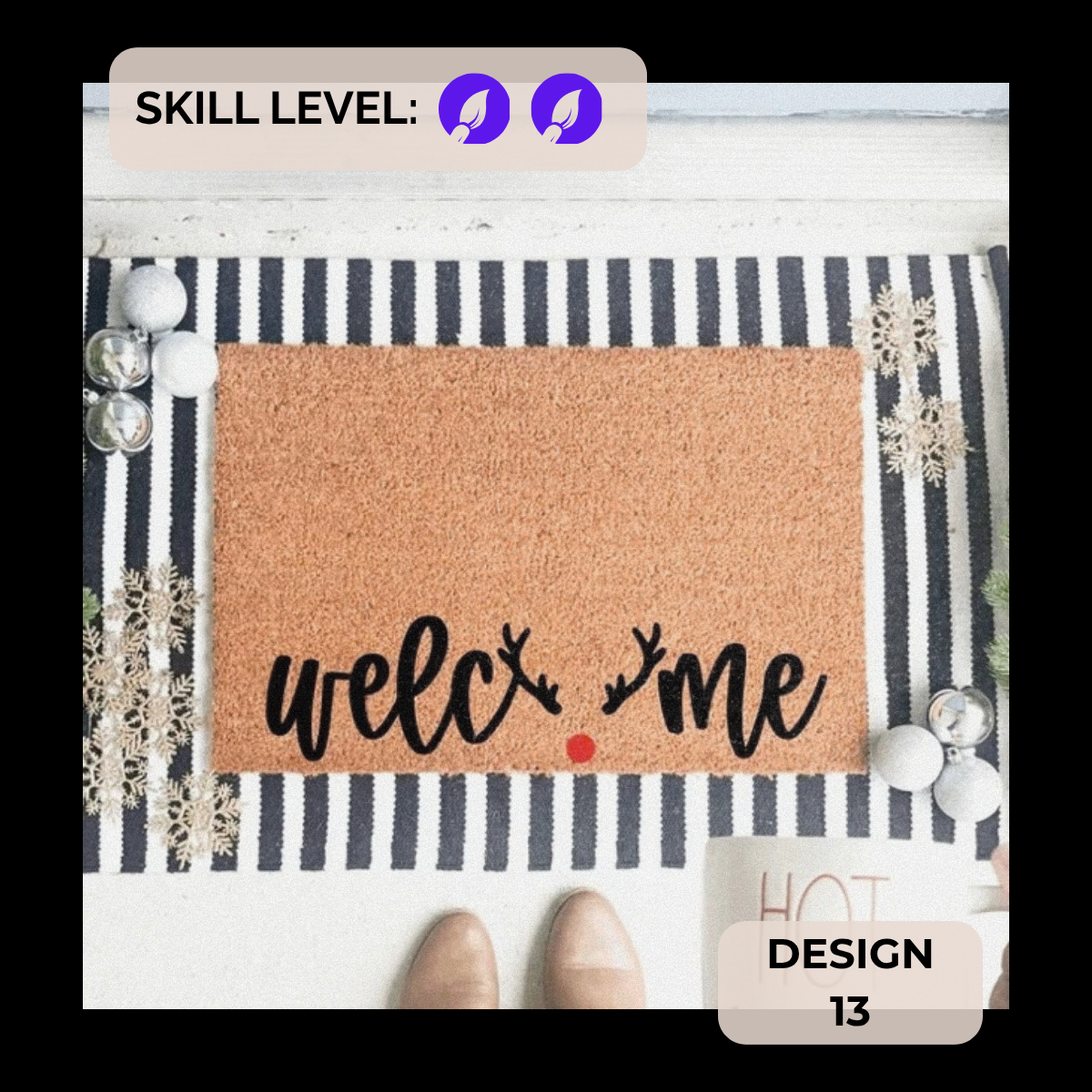 Doormat Painting Class | November 19th | The Hot Spot Studios | Phoenixville PA