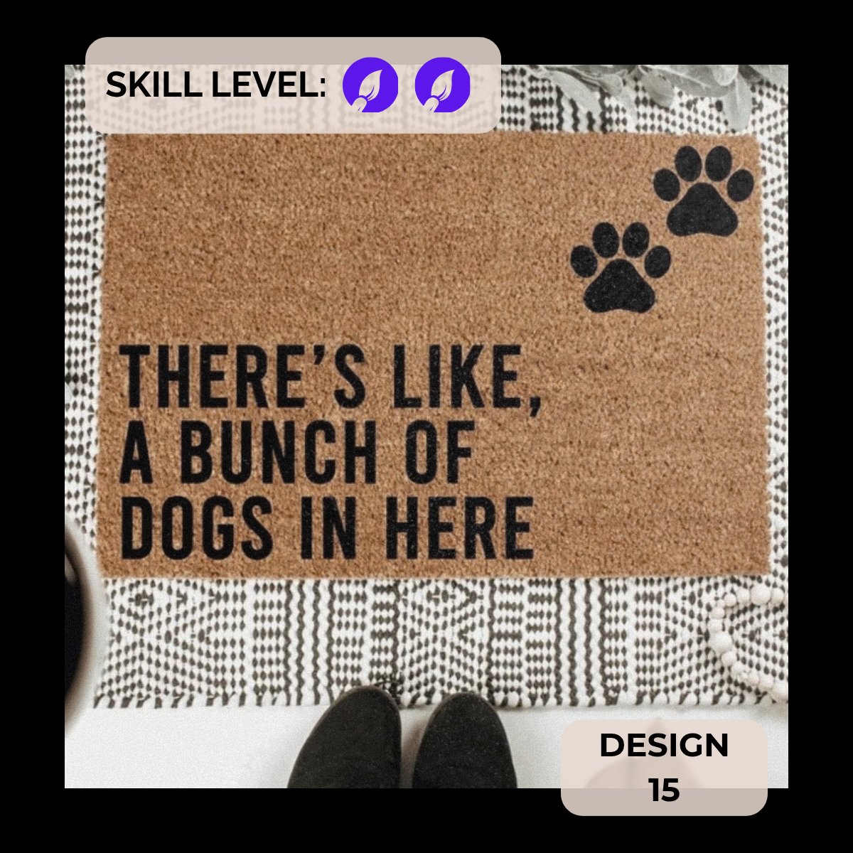Doormat Painting Class | November 19th | The Hot Spot Studios | Phoenixville PA
