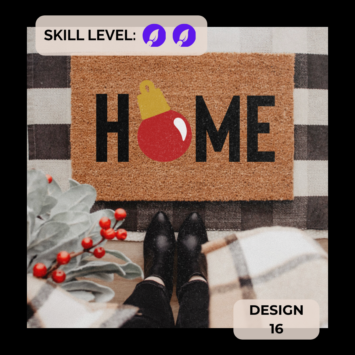 Doormat Painting Class | November 19th | The Hot Spot Studios | Phoenixville PA