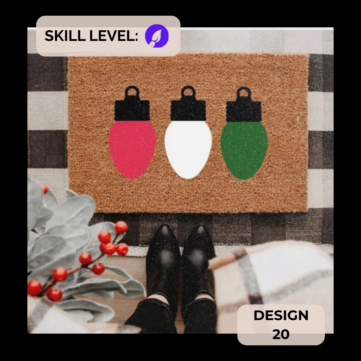 Doormat Painting Class | November 19th | The Hot Spot Studios | Phoenixville PA