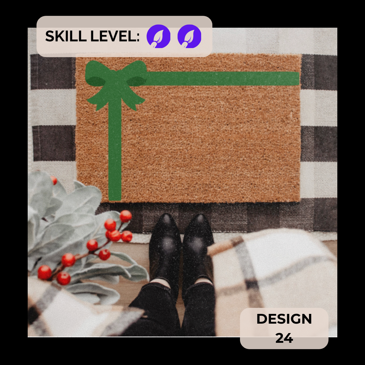 Doormat Painting Class | November 19th | The Hot Spot Studios | Phoenixville PA