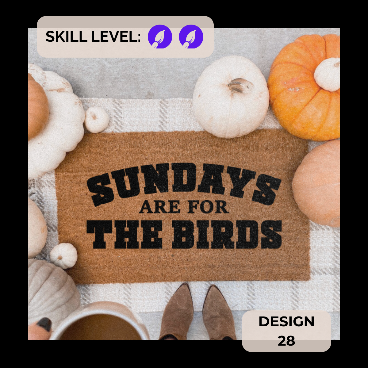 Doormat Painting Class | November 19th | The Hot Spot Studios | Phoenixville PA