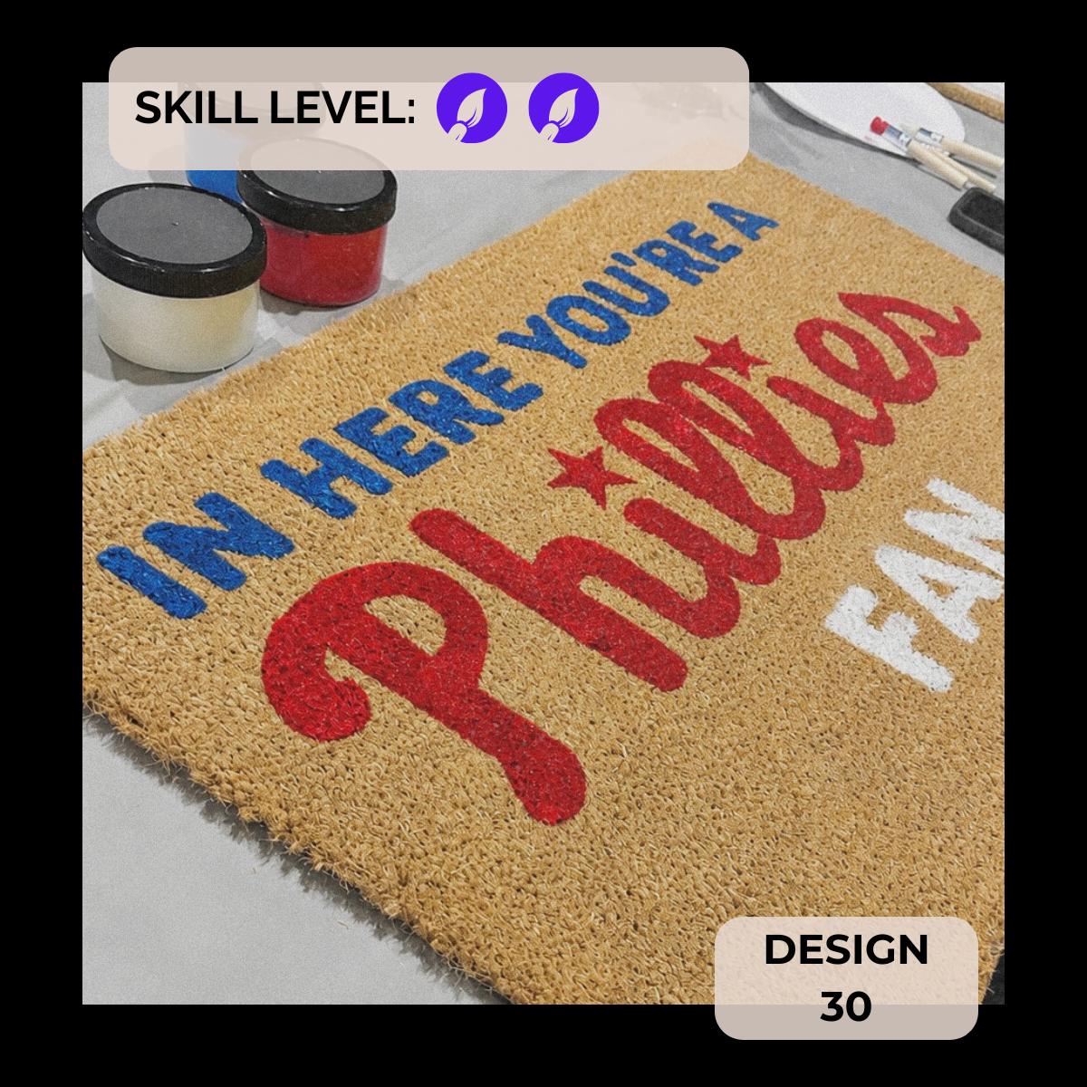 Doormat Painting Class | September 16th | Braeloch Brewing