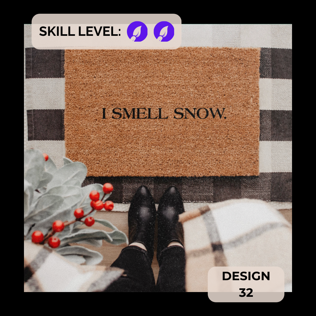 Doormat Painting Class | November 19th | The Hot Spot Studios | Phoenixville PA