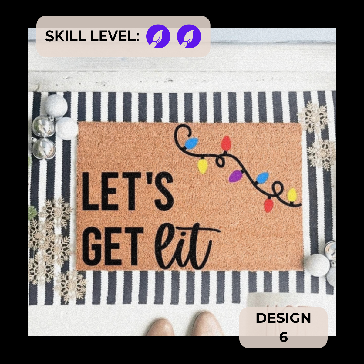 Doormat Painting Class | November 19th | The Hot Spot Studios | Phoenixville PA