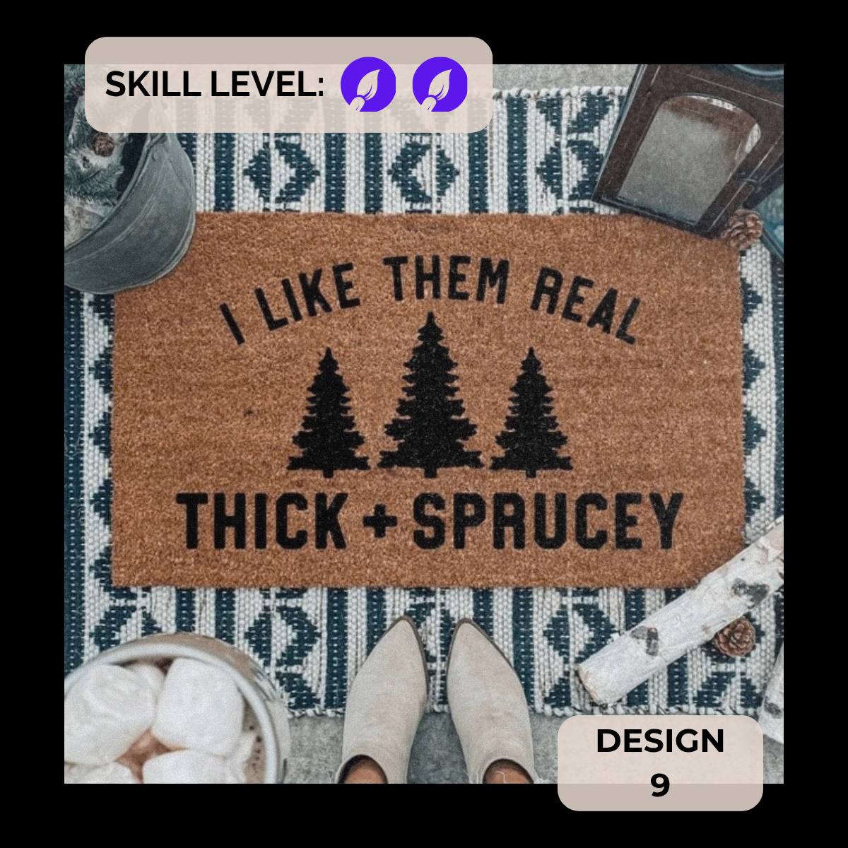 Doormat Painting Class | November 19th | The Hot Spot Studios | Phoenixville PA