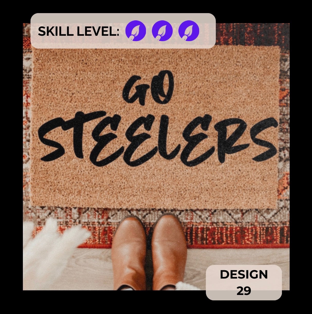 Doormat Painting Class | November 29th | Back Alley Brewing Company | Pittsburgh PA