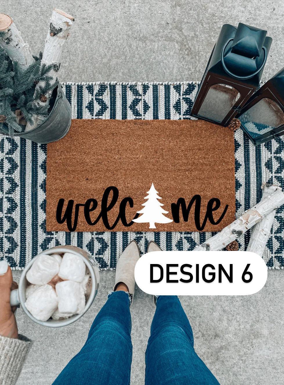 Doormat Painting Class | November 4th | Coconut Barrel | AFTERNOON CLASS