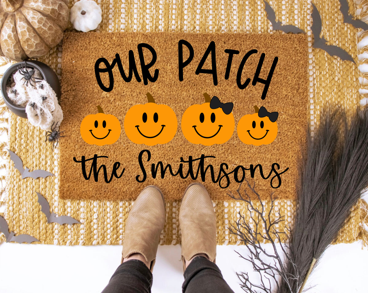 Our Patch Pumpkin Family The Doormat Company
