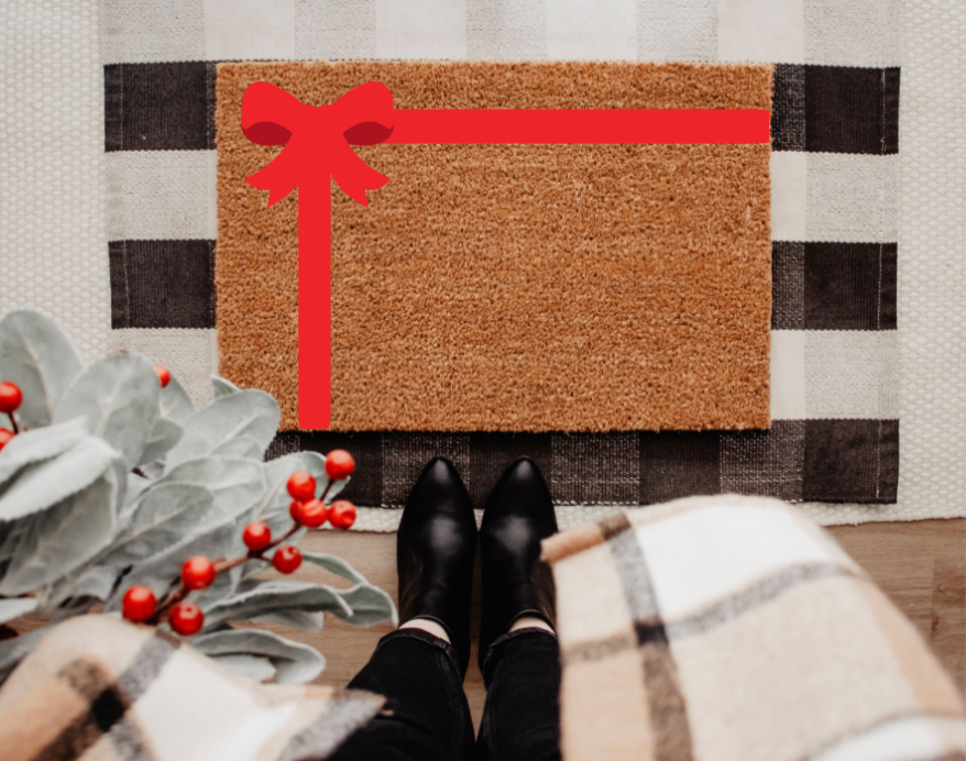 Wrapped with a Bow -  Red