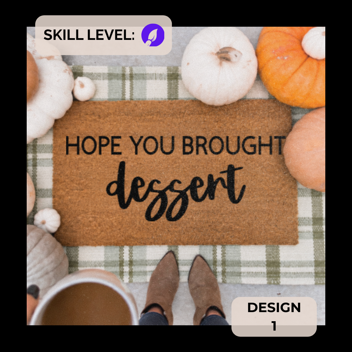 Doormat Painting Class + Kids' Pumpkin Painting | October 21st | The Hot Spot Studios | Phoenixville PA