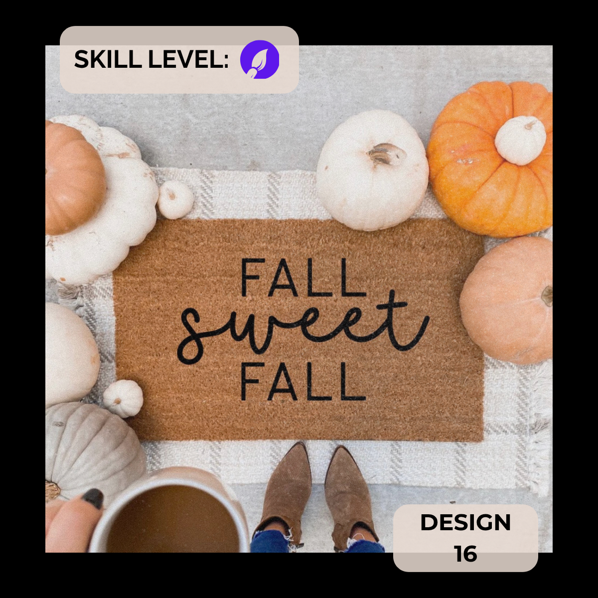 Doormat Painting Class + Kids' Pumpkin Painting | October 21st | The Hot Spot Studios | Phoenixville PA