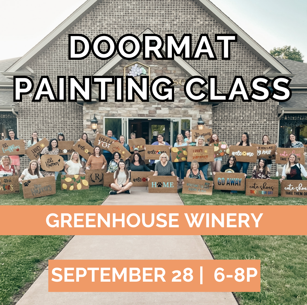 Doormat Painting Class | September 28 | Greenhouse Winery