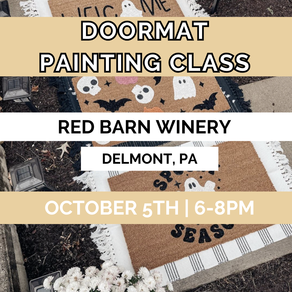 Doormat Painting Class | October 5 | Red Barn Winery