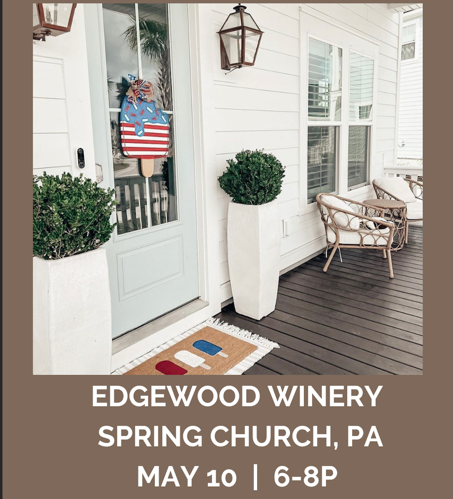 Doormat Painting Class | May 10th | Edgewood Winery