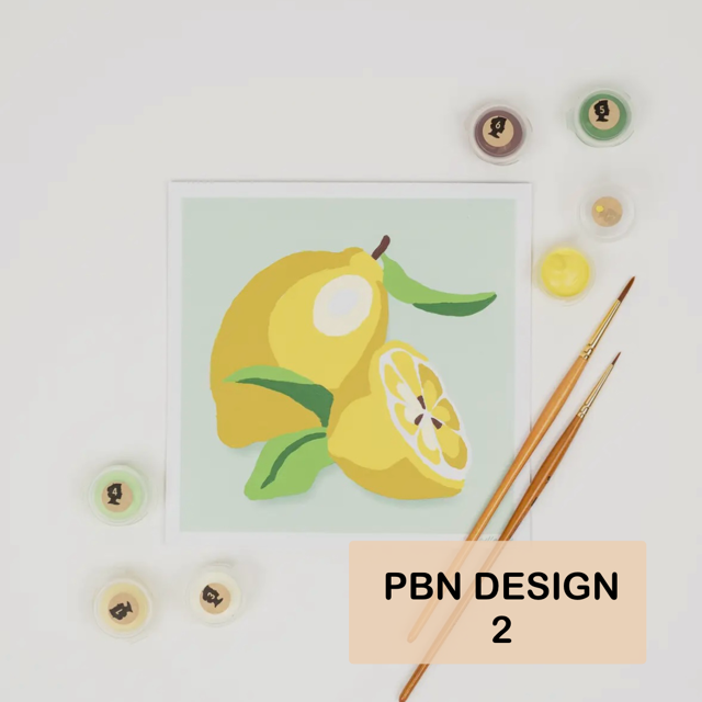Paint By Number Kit (Set of 5)
