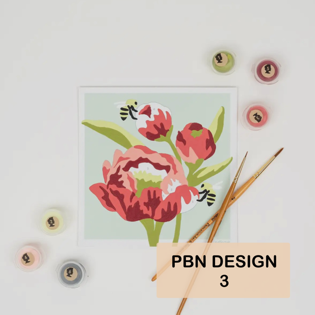 Paint By Number Kit (Set of 5)