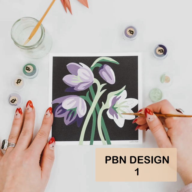 Paint By Number Kit (Set of 5)