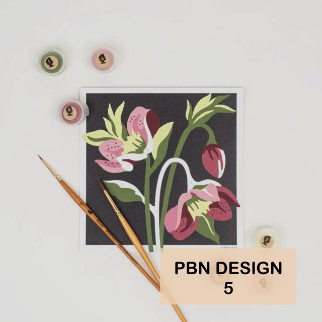 Paint By Number Kit (Set of 5)