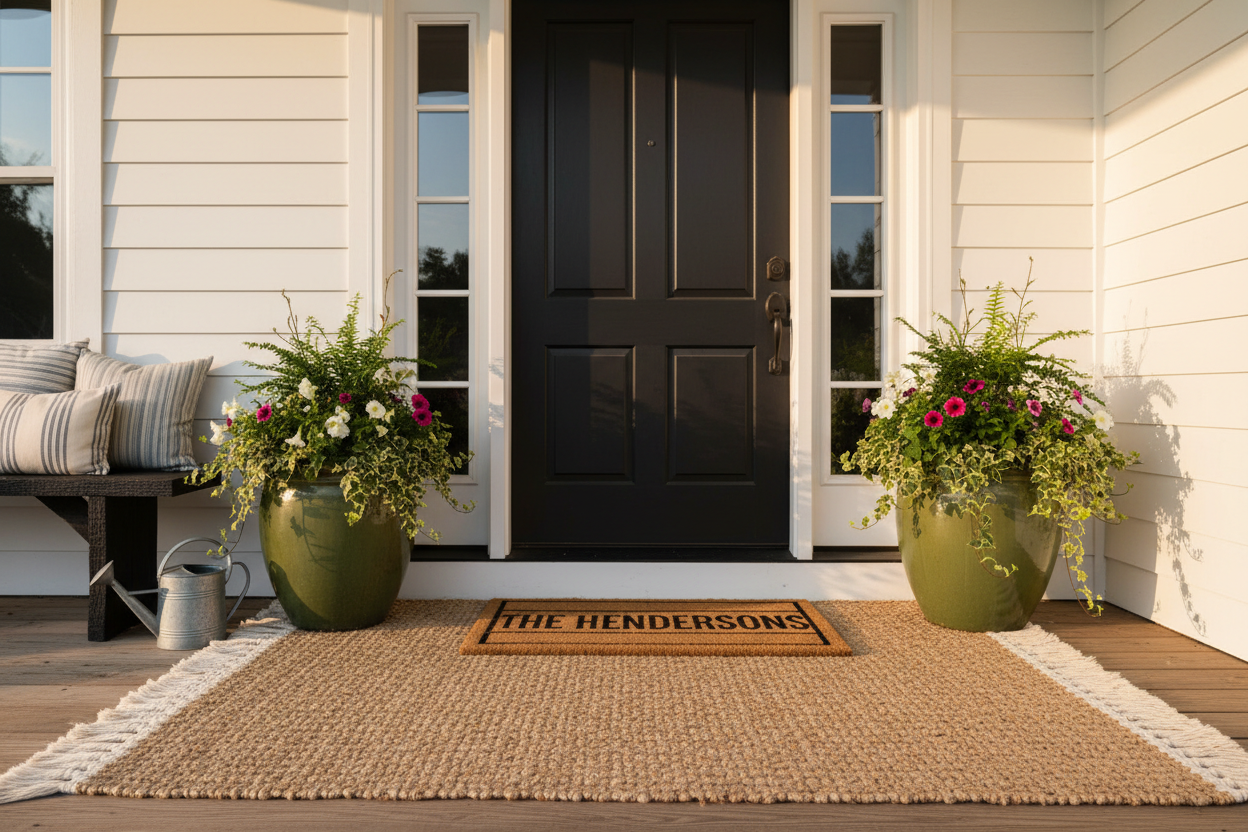 Warm front porch lifestyle