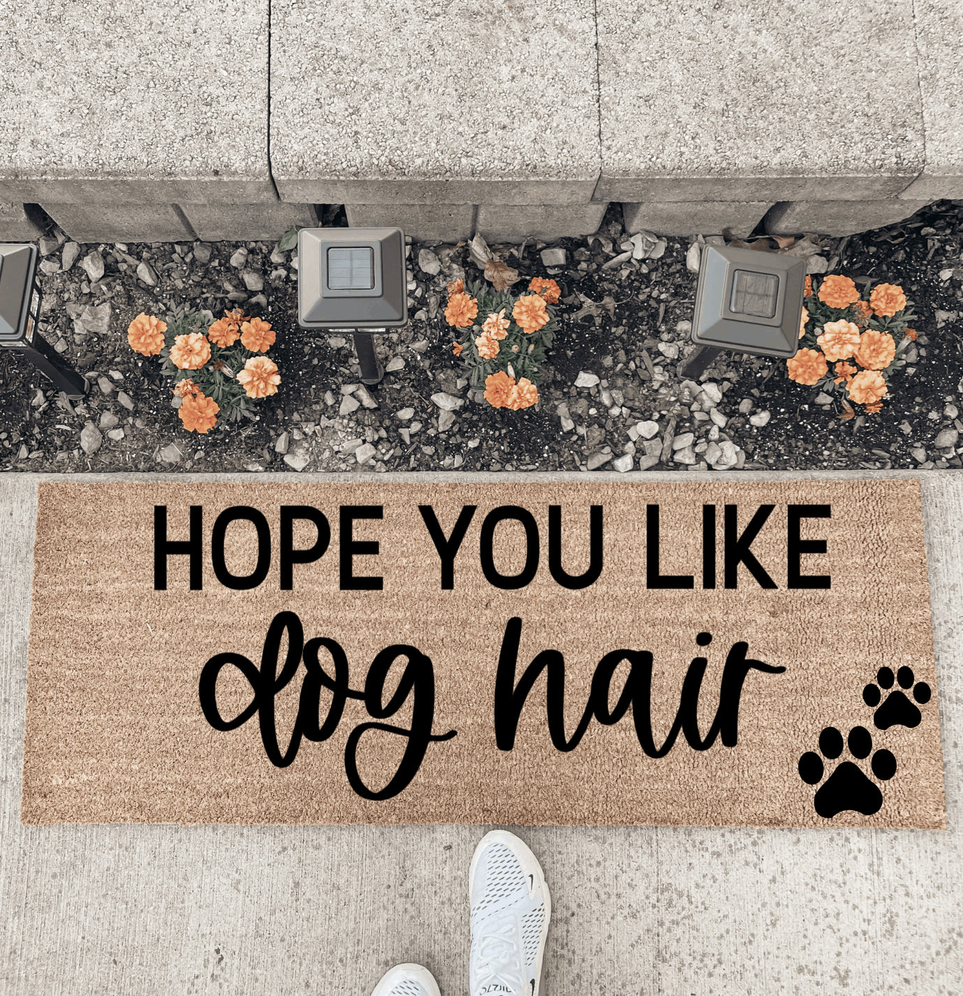 Hope You Like Dog Hair - Double Door Doormat