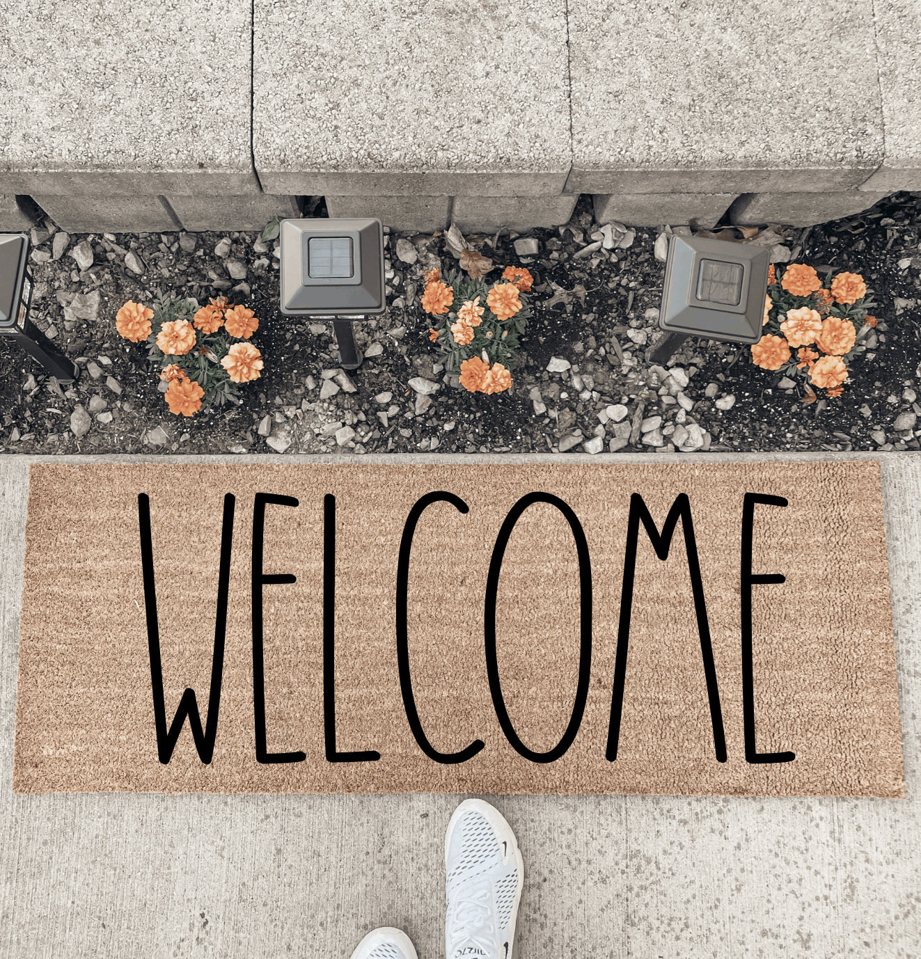 Welcome - Double Door Doormat