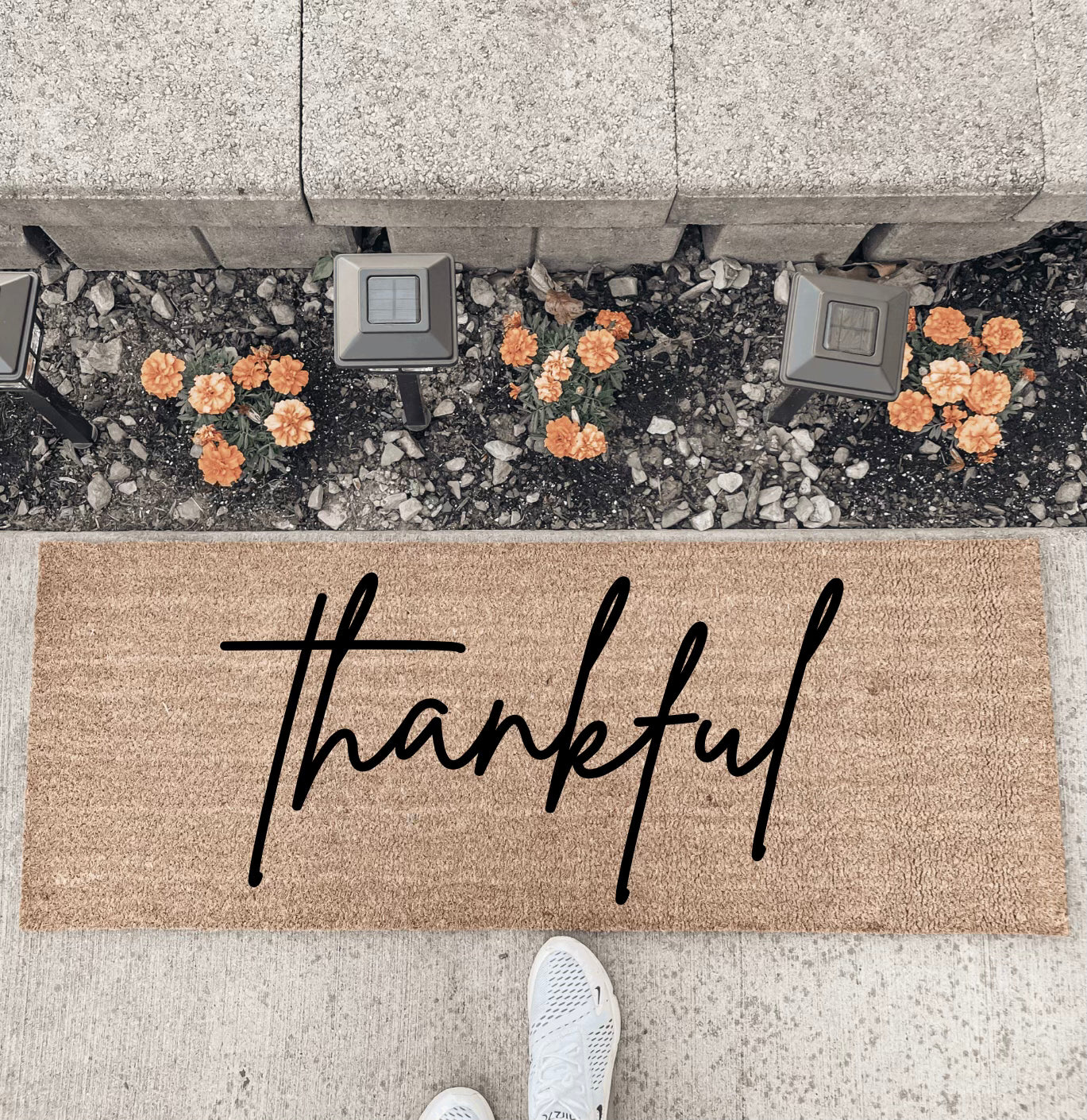 Thankful - Double Door Doormat