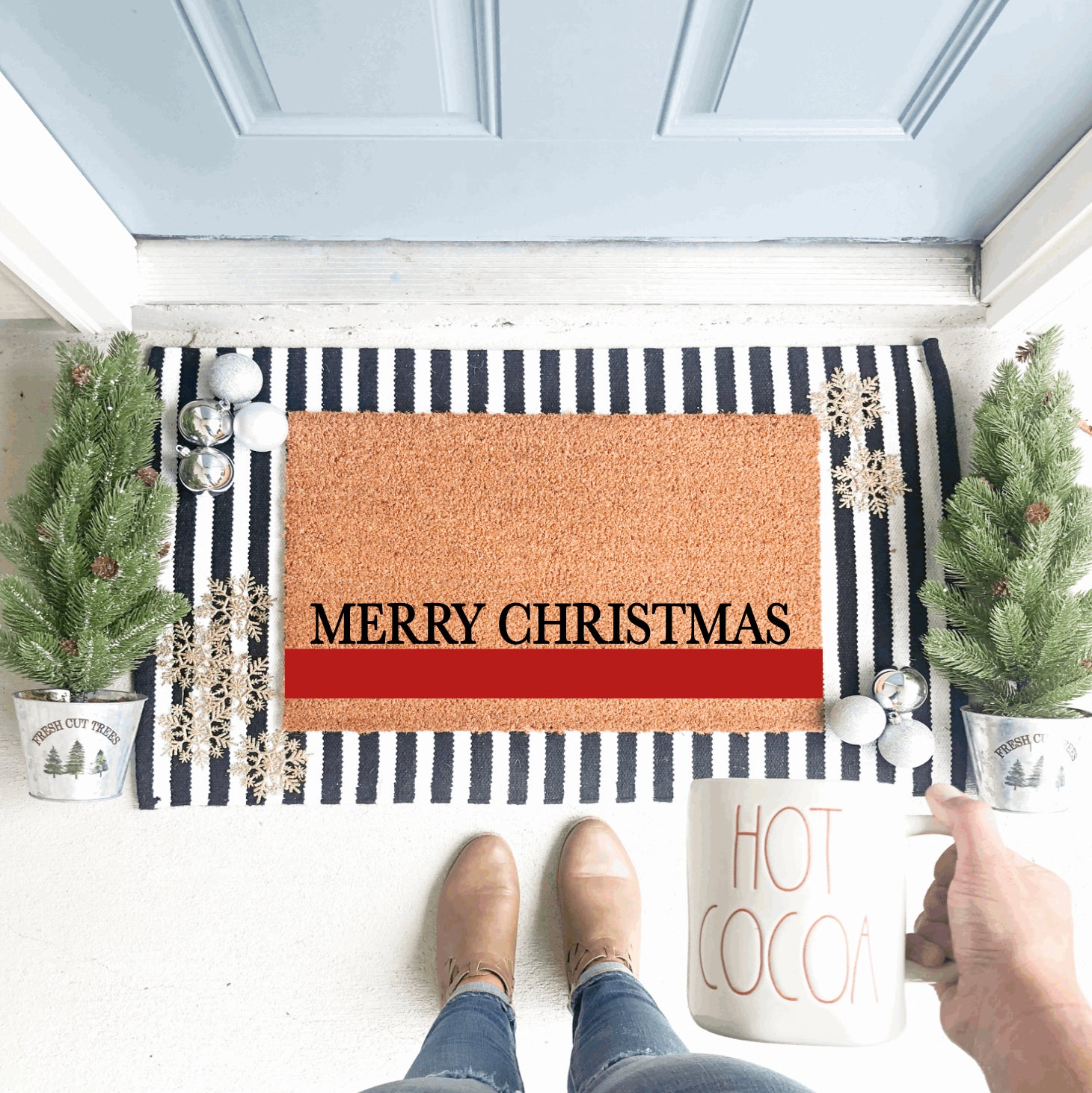 Merry Christmas - Color Block