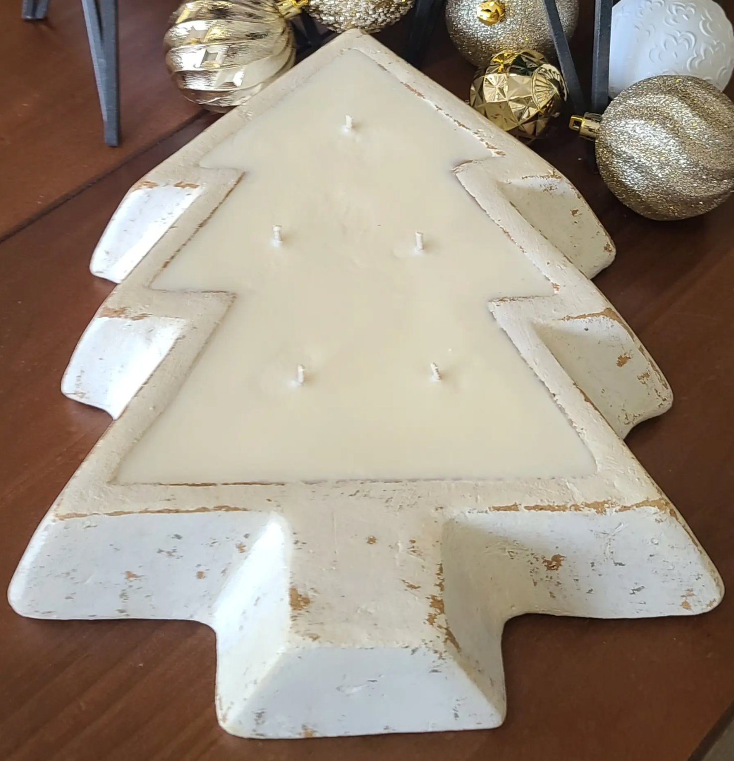 Copy of *PRE-ORDER* Christmas Tree Candle - Cinnamon Vanilla