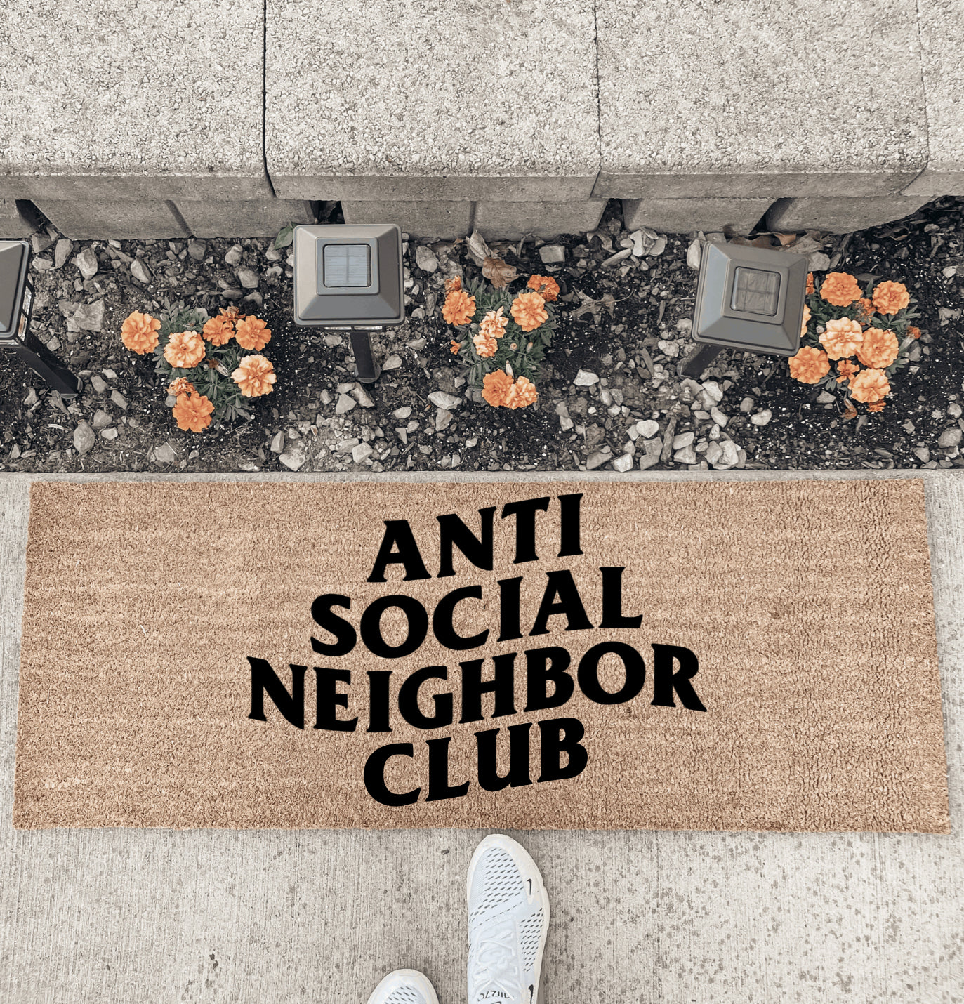 Anti Social - Double Door Doormat